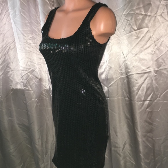 Vintage Embellished Evening Formal Sequin Dress XS - Picture 4 of 8